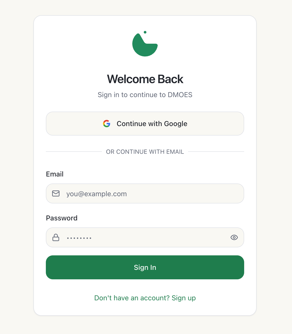 Dmoes App Preview